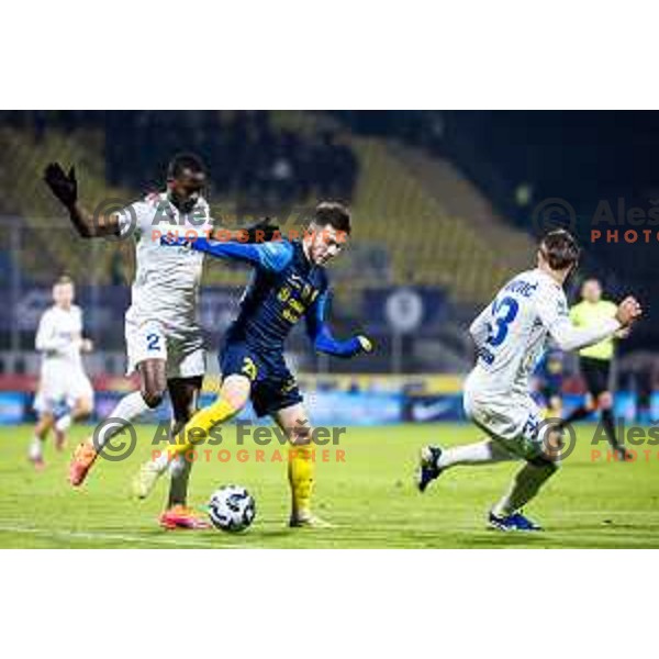 Nikita Iosifov in action during Prva liga Telemach 2025/26 football match between NK Celje and NK Koper in Stadion z’dezele, Celje, Slovenia on November 30, 2025. Photo: Jure Banfi