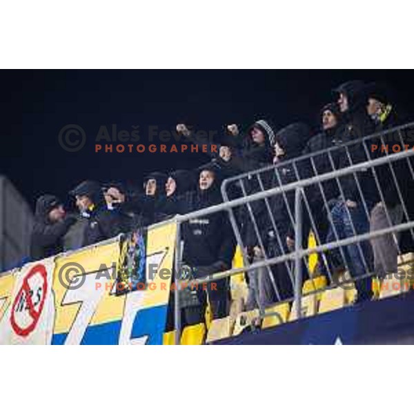 Tifozi during Prva liga Telemach 2025/26 football match between NK Celje and NK Koper in Stadion z’dezele, Celje, Slovenia on November 30, 2025. Photo: Jure Banfi