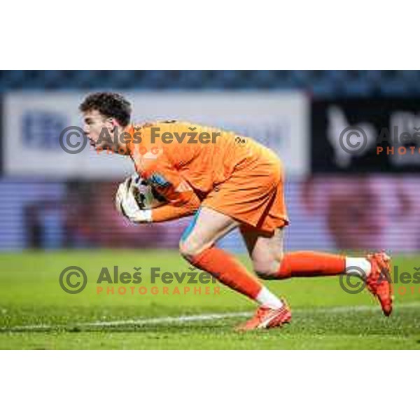 Zan Luk Leban in action during Prva liga Telemach 2025/26 football match between NK Celje and NK Koper in Stadion z’dezele, Celje, Slovenia on November 30, 2025. Photo: Jure Banfi