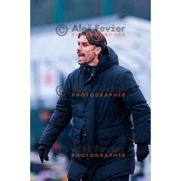 Milan Andjelkovic during Pivovarna Union Slovenian Cup quarter-final football match between Kalcer Radomlje and Primorje in Radomlje Sports Park, Slovenia on December 3, 2025