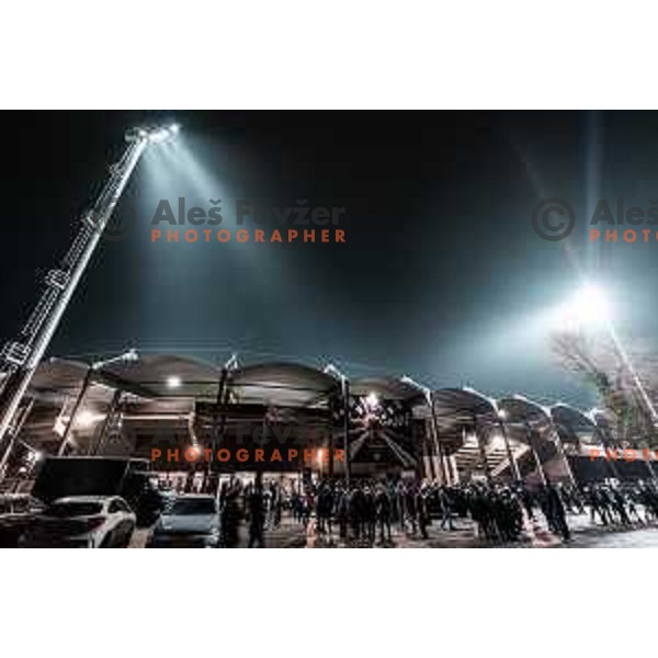 Venue before Pivovarna Union Slovenian Cup 2025/26 football match between NK Mura and NK Nafta 1903 in Fazanerija, Murska Sobota, Slovenia on December 3, 2025. Photo: Jure Banfi