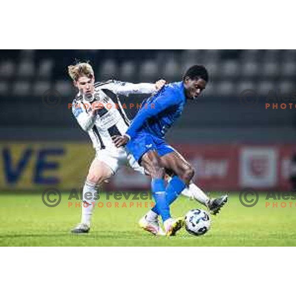 in action during Pivovarna Union Slovenian Cup 2025/26 football match between NK Mura and NK Nafta 1903 in Fazanerija, Murska Sobota, Slovenia on December 3, 2025. Photo: Jure Banfi