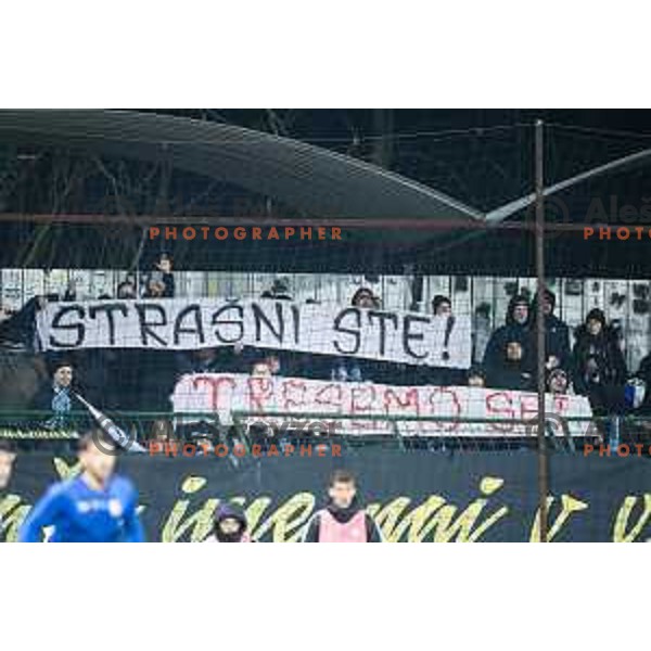 Gorgone during Pivovarna Union Slovenian Cup 2025/26 football match between NK Mura and NK Nafta 1903 in Fazanerija, Murska Sobota, Slovenia on December 3, 2025. Photo: Jure Banfi