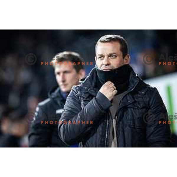 Jozsef Bozsik, head coach of NK Nafta 1903 during Pivovarna Union Slovenian Cup 2025/26 football match between NK Mura and NK Nafta 1903 in Fazanerija, Murska Sobota, Slovenia on December 3, 2025. Photo: Jure Banfi