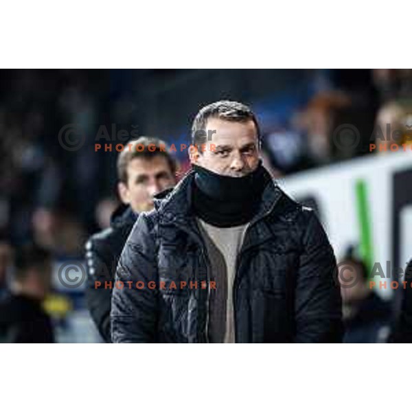 Jozsef Bozsik, head coach of NK Nafta 1903 during Pivovarna Union Slovenian Cup 2025/26 football match between NK Mura and NK Nafta 1903 in Fazanerija, Murska Sobota, Slovenia on December 3, 2025. Photo: Jure Banfi