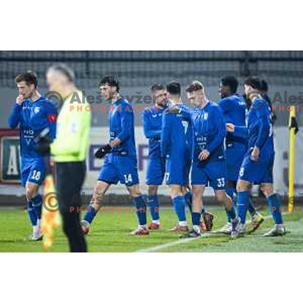 in action during Pivovarna Union Slovenian Cup 2025/26 football match between NK Mura and NK Nafta 1903 in Fazanerija, Murska Sobota, Slovenia on December 3, 2025. Photo: Jure Banfi