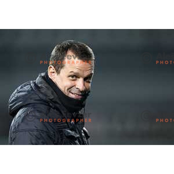Jozsef Bozsik, head coach of NK Nafta 1903 during Pivovarna Union Slovenian Cup 2025/26 football match between NK Mura and NK Nafta 1903 in Fazanerija, Murska Sobota, Slovenia on December 3, 2025. Photo: Jure Banfi
