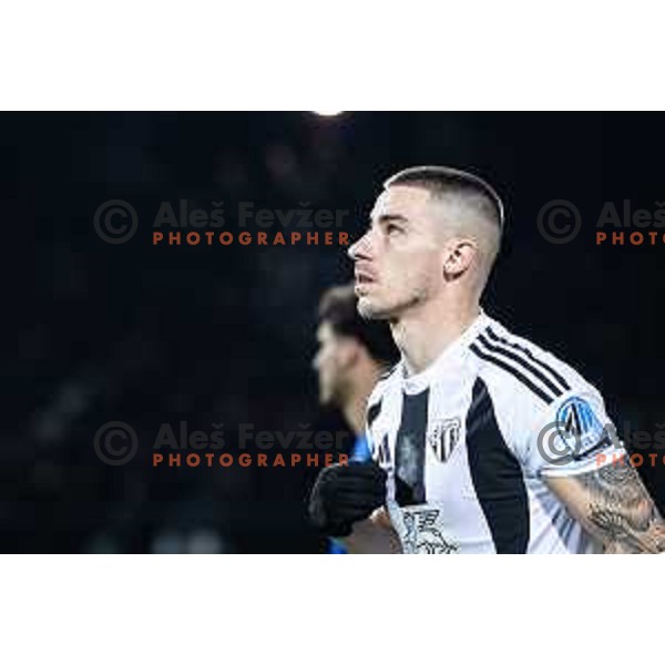 Dario Vizinger before Pivovarna Union Slovenian Cup 2025/26 football match between NK Mura and NK Nafta 1903 in Fazanerija, Murska Sobota, Slovenia on December 3, 2025. Photo: Jure Banfi