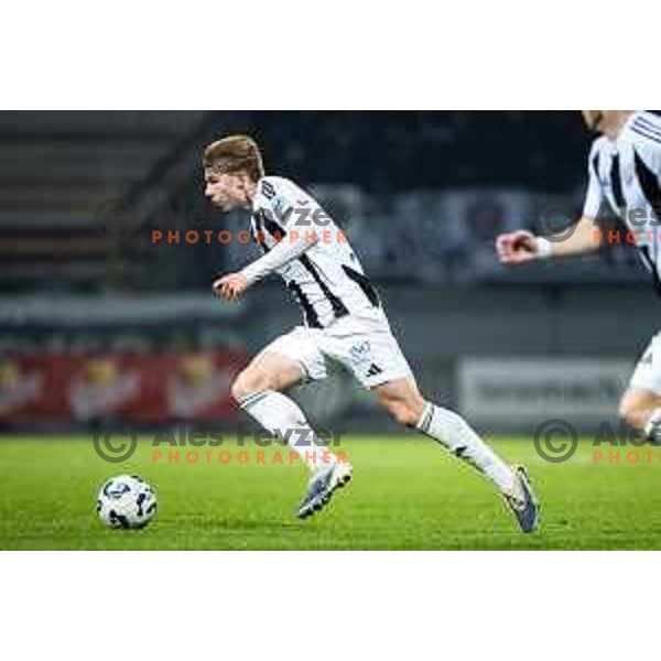 in action during Pivovarna Union Slovenian Cup 2025/26 football match between NK Mura and NK Nafta 1903 in Fazanerija, Murska Sobota, Slovenia on December 3, 2025. Photo: Jure Banfi