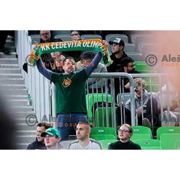 in action during BKT EuroCup 2025/2026 basketball match between Cedevita Olimpija (SLO) and Slask Wroclaw (POL) in SRC Stozice, Ljubljana, Slovenia on December 4, 2025. Photo: Filip Barbalic