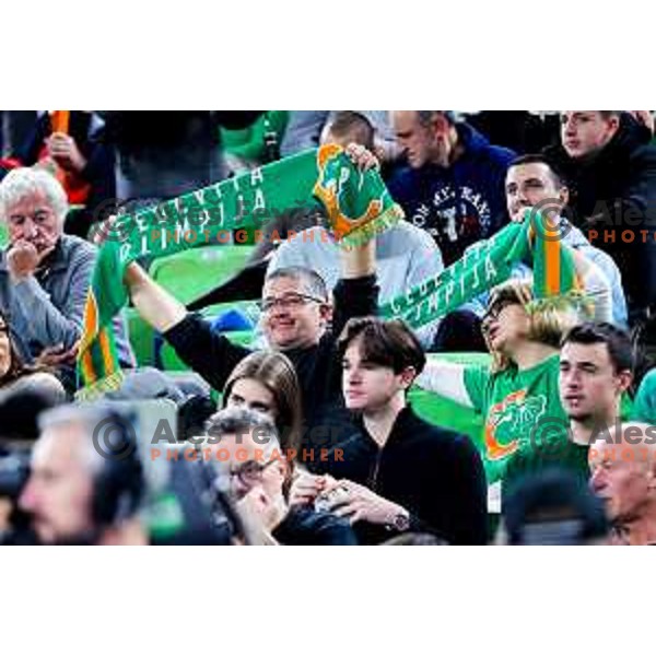 in action during BKT EuroCup 2025/2026 basketball match between Cedevita Olimpija (SLO) and Slask Wroclaw (POL) in SRC Stozice, Ljubljana, Slovenia on December 4, 2025. Photo: Filip Barbalic