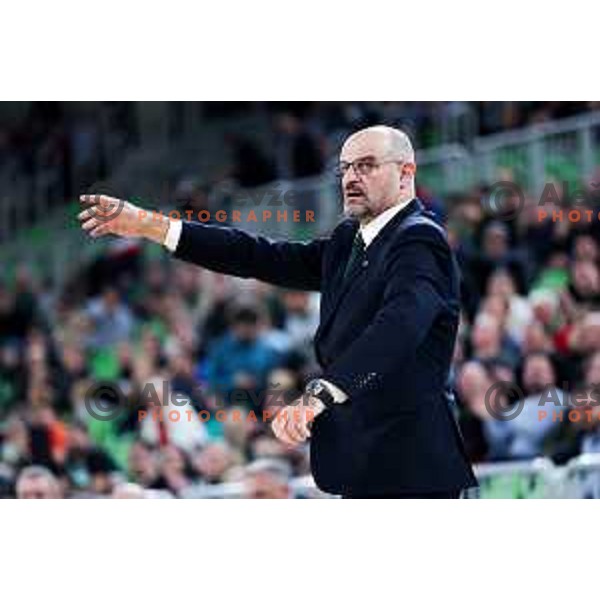 in action during BKT EuroCup 2025/2026 basketball match between Cedevita Olimpija (SLO) and Slask Wroclaw (POL) in SRC Stozice, Ljubljana, Slovenia on December 4, 2025. Photo: Filip Barbalic