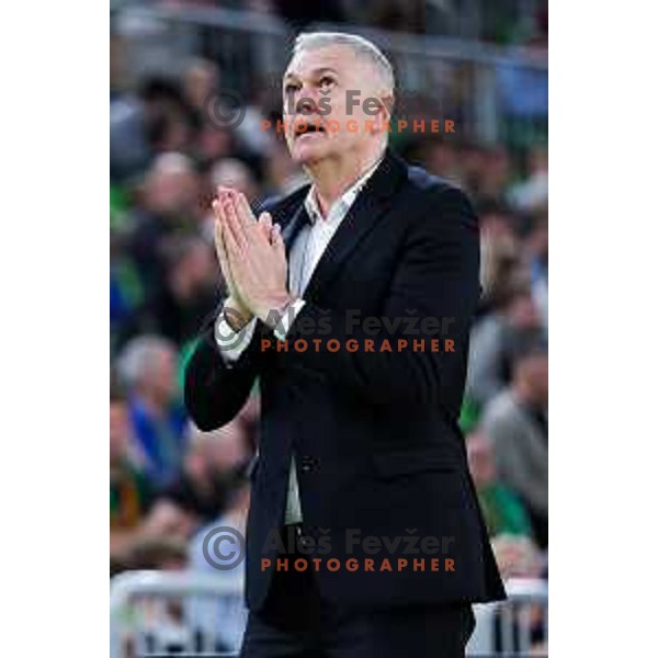 in action during BKT EuroCup 2025/2026 basketball match between Cedevita Olimpija (SLO) and Slask Wroclaw (POL) in SRC Stozice, Ljubljana, Slovenia on December 4, 2025. Photo: Filip Barbalic