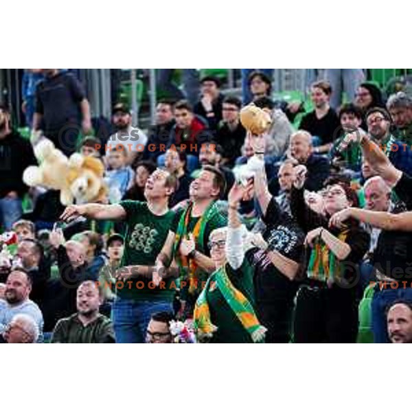 in action during BKT EuroCup 2025/2026 basketball match between Cedevita Olimpija (SLO) and Slask Wroclaw (POL) in SRC Stozice, Ljubljana, Slovenia on December 4, 2025. Photo: Filip Barbalic