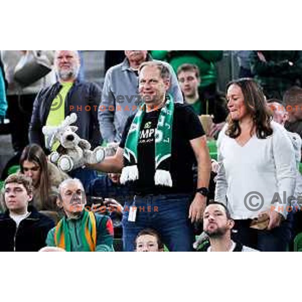 in action during BKT EuroCup 2025/2026 basketball match between Cedevita Olimpija (SLO) and Slask Wroclaw (POL) in SRC Stozice, Ljubljana, Slovenia on December 4, 2025. Photo: Filip Barbalic