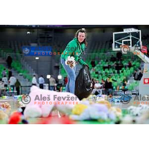 in action during BKT EuroCup 2025/2026 basketball match between Cedevita Olimpija (SLO) and Slask Wroclaw (POL) in SRC Stozice, Ljubljana, Slovenia on December 4, 2025. Photo: Filip Barbalic