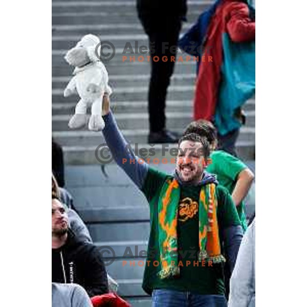 in action during BKT EuroCup 2025/2026 basketball match between Cedevita Olimpija (SLO) and Slask Wroclaw (POL) in SRC Stozice, Ljubljana, Slovenia on December 4, 2025. Photo: Filip Barbalic