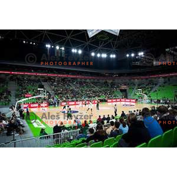 in action during BKT EuroCup 2025/2026 basketball match between Cedevita Olimpija (SLO) and Slask Wroclaw (POL) in SRC Stozice, Ljubljana, Slovenia on December 4, 2025. Photo: Filip Barbalic