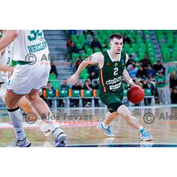 Joseph Girard III in action during BKT EuroCup 2025/2026 basketball match between Cedevita Olimpija (SLO) and Slask Wroclaw (POL) in SRC Stozice, Ljubljana, Slovenia on December 4, 2025