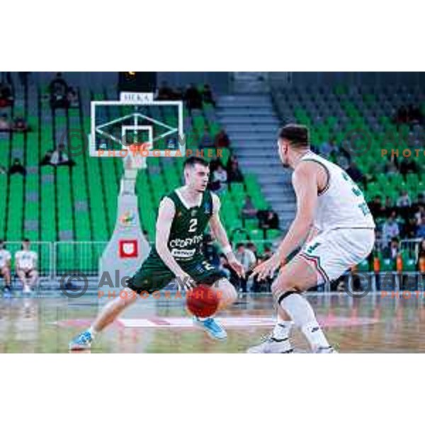 Joseph Girard III in action during BKT EuroCup 2025/2026 basketball match between Cedevita Olimpija (SLO) and Slask Wroclaw (POL) in SRC Stozice, Ljubljana, Slovenia on December 4, 2025