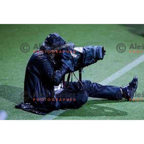 in action during Pivovarna Union Slovenian Cup eight-final football match between Olimpija and Celje in SRC Stozice, Slovenia on December 4, 2025