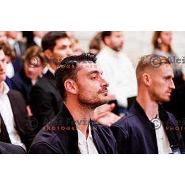 Albert Riera during Reception for Best Slovenian Sportswoman and Sportsman held by President of Slovenia in Ljubljana, Slovenia on December 9, 2025