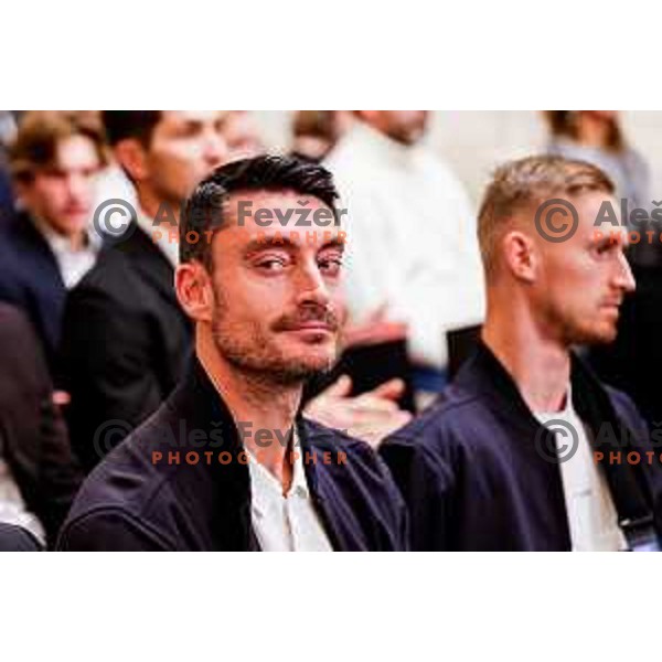 Albert Riera during Reception for Best Slovenian Sportswoman and Sportsman held by President of Slovenia in Ljubljana, Slovenia on December 9, 2025