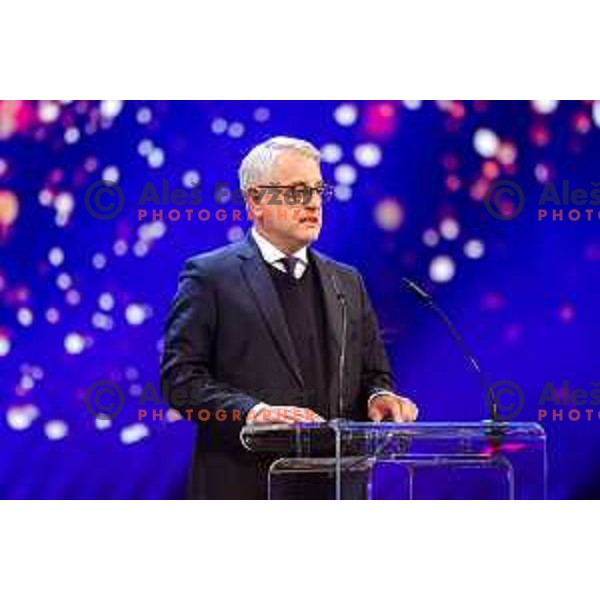 during Best Slovenian Sportsman of 2025 - Sportnik leta in Ljubljana, Slovenia on December 9, 2025