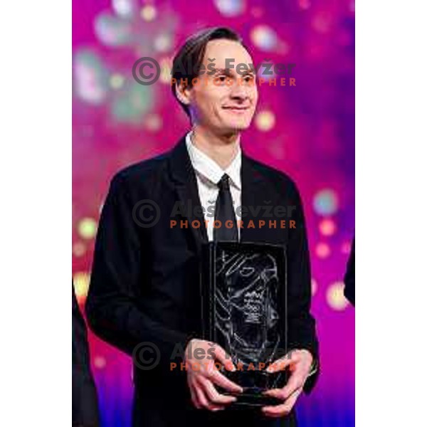 Domen Prevc during Best Slovenian Sportsman of 2025 - Sportnik leta in Ljubljana, Slovenia on December 9, 2025