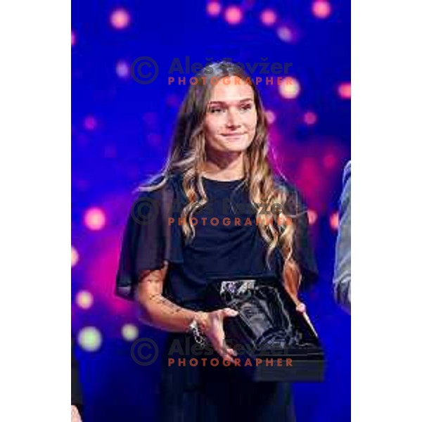 Leja Glojnaric during Best Slovenian Sportsman of 2025 - Sportnik leta in Ljubljana, Slovenia on December 9, 2025