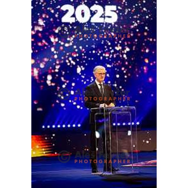 during Best Slovenian Sportsman of 2025 - Sportnik leta in Ljubljana, Slovenia on December 9, 2025