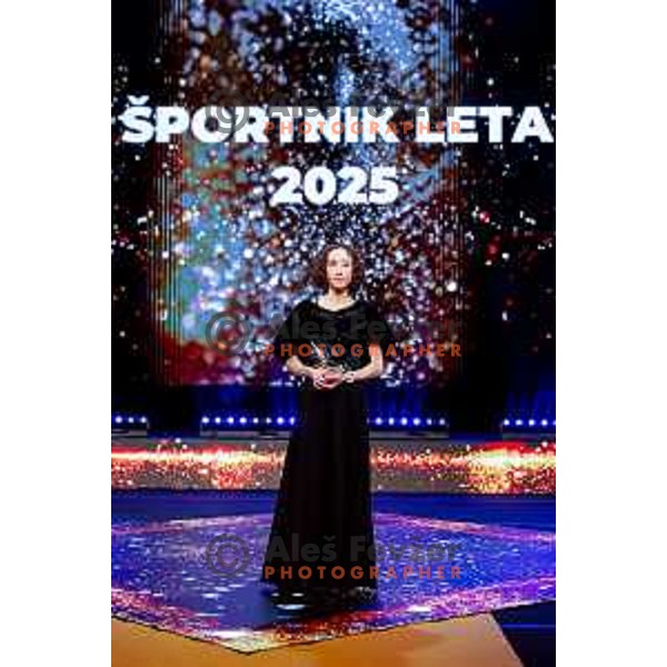 Nika Prevc during Best Slovenian Sportsman of 2025 - Sportnik leta in Ljubljana, Slovenia on December 9, 2025