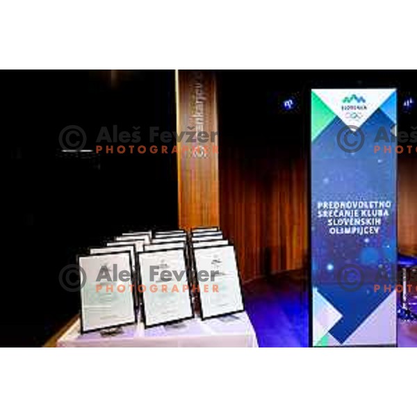 Meeting of Slovenian Olympians - Klub Olimpijcev in Ljubljana, Slovenia on December 9, 2025