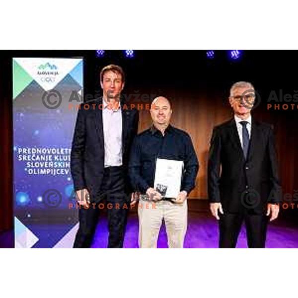 Franjo Bobinac during Meeting of Slovenian Olympians - Klub Olimpijcev in Ljubljana, Slovenia on December 9, 2025