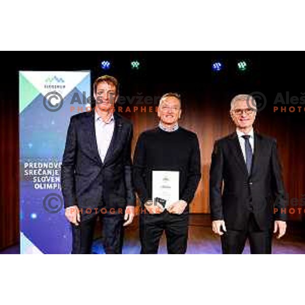 Franjo Bobinac during Meeting of Slovenian Olympians - Klub Olimpijcev in Ljubljana, Slovenia on December 9, 2025