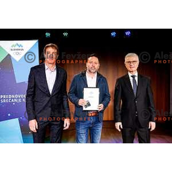 Franjo Bobinac during Meeting of Slovenian Olympians - Klub Olimpijcev in Ljubljana, Slovenia on December 9, 2025