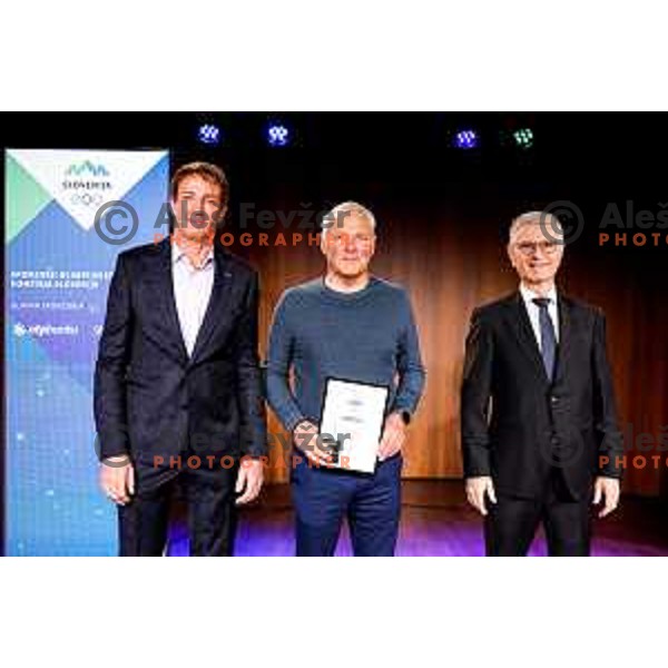 Franjo Bobinac during Meeting of Slovenian Olympians - Klub Olimpijcev in Ljubljana, Slovenia on December 9, 2025