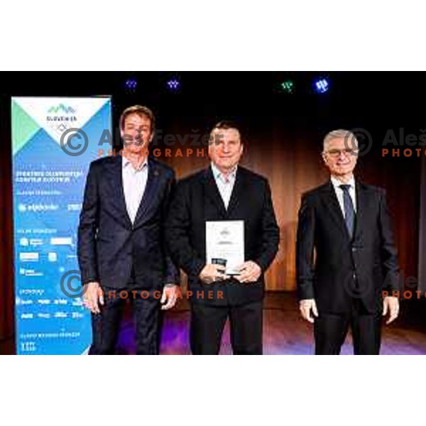 Franjo Bobinac during Meeting of Slovenian Olympians - Klub Olimpijcev in Ljubljana, Slovenia on December 9, 2025