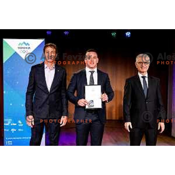 Franjo Bobinac during Meeting of Slovenian Olympians - Klub Olimpijcev in Ljubljana, Slovenia on December 9, 2025