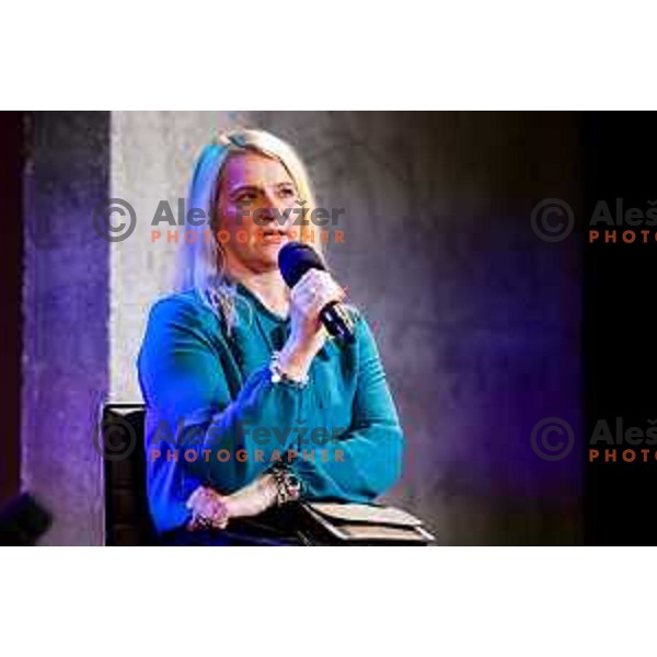 Alenka Dovzan during Meeting of Slovenian Olympians - Klub Olimpijcev in Ljubljana, Slovenia on December 9, 2025