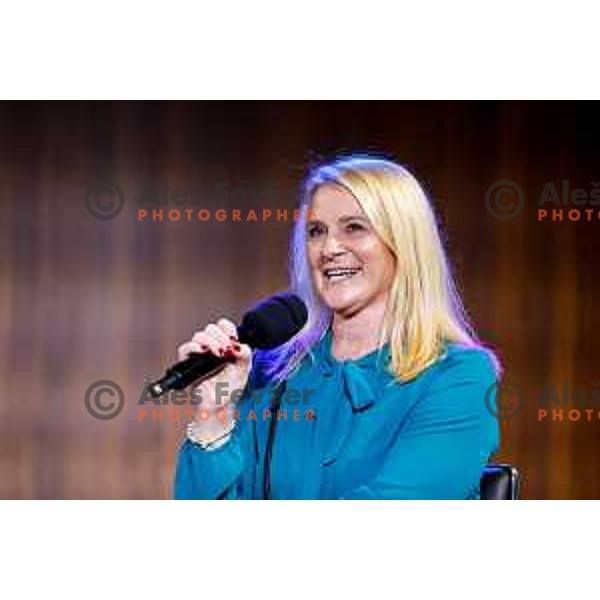 Alenka Dovzan during Meeting of Slovenian Olympians - Klub Olimpijcev in Ljubljana, Slovenia on December 9, 2025