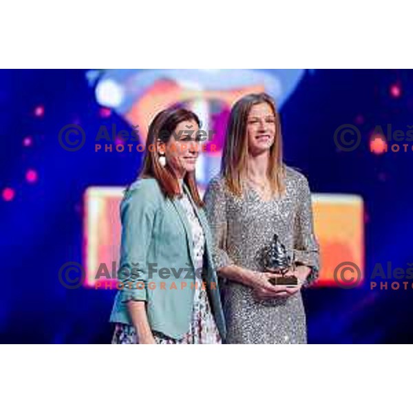 Tina Sutej during Best Slovenian Sportsman of 2025 - Sportnik leta in Ljubljana, Slovenia on December 9, 2025