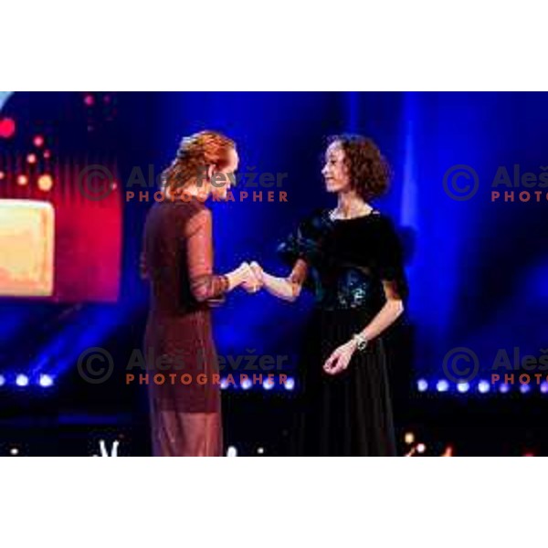 Nika Prevc during Best Slovenian Sportsman of 2025 - Sportnik leta in Ljubljana, Slovenia on December 9, 2025