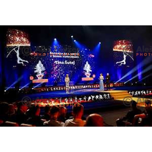 Tina Sutej during Best Slovenian Sportsman of 2025 - Sportnik leta in Ljubljana, Slovenia on December 9, 2025