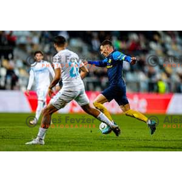 in action during UEFA Conference League 2025/2026 match day 5 between HNK Rijeka (CRO) and NK Celje (SLO) at Rujevica Stadium, Rijeka, Croatia on December 11, 2025