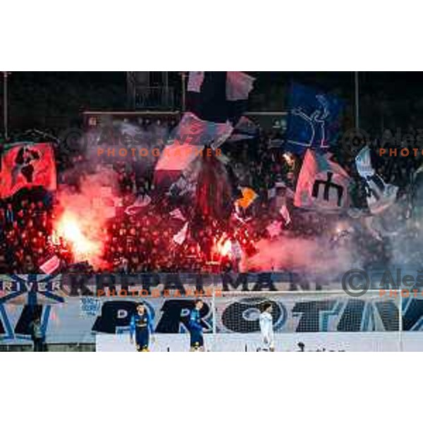 in action during UEFA Conference League 2025/2026 match day 5 between HNK Rijeka (CRO) and NK Celje (SLO) at Rujevica Stadium, Rijeka, Croatia on December 11, 2025