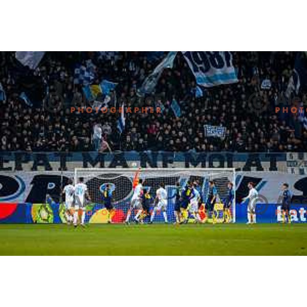 in action during UEFA Conference League 2025/2026 match day 5 between HNK Rijeka (CRO) and NK Celje (SLO) at Rujevica Stadium, Rijeka, Croatia on December 11, 2025