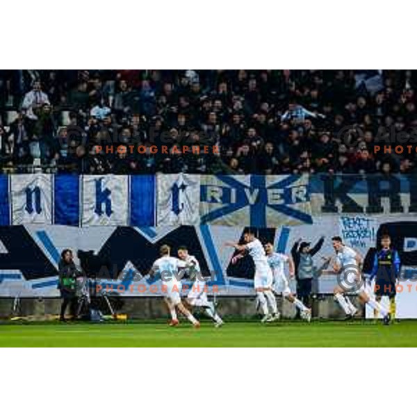 in action during UEFA Conference League 2025/2026 match day 5 between HNK Rijeka (CRO) and NK Celje (SLO) at Rujevica Stadium, Rijeka, Croatia on December 11, 2025