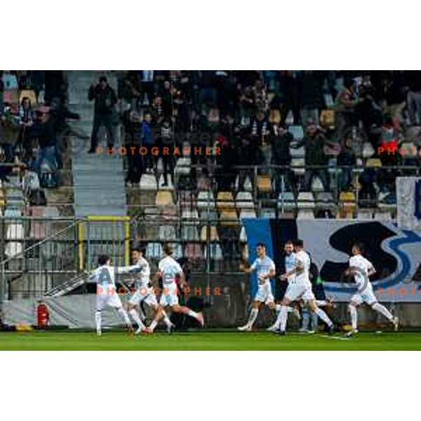 in action during UEFA Conference League 2025/2026 match day 5 between HNK Rijeka (CRO) and NK Celje (SLO) at Rujevica Stadium, Rijeka, Croatia on December 11, 2025