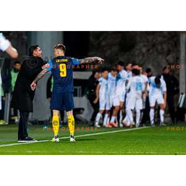 in action during UEFA Conference League 2025/2026 match day 5 between HNK Rijeka (CRO) and NK Celje (SLO) at Rujevica Stadium, Rijeka, Croatia on December 11, 2025